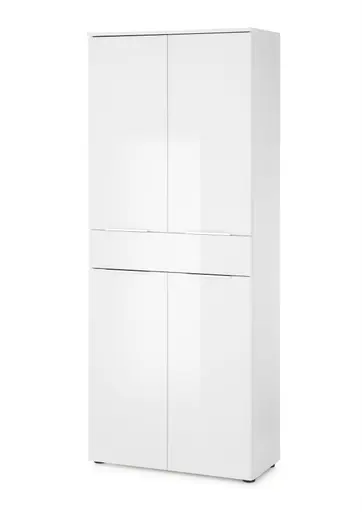 Büroschrank - B ca. 80 cm, Weiß