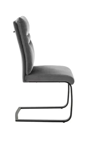 Freischwinger - Stoff, Anthrazit