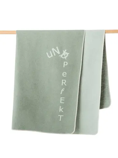 Plaid - Glasgrün, BL ca. 130x170 cm