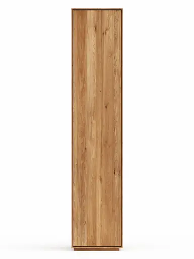 Vitrine Saratoga - links, Wildeiche massiv, natur geölt