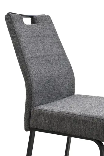 Stuhl - Webstoff, Anthrazit