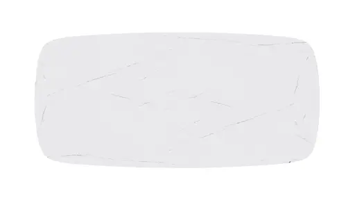 Esstisch Jari - LB ca. 200x95 cm, Keramik, Weiß