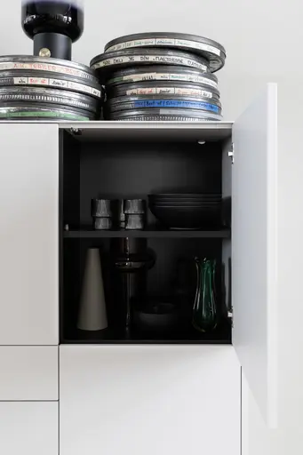 Highboard Ove - Lack, Kreide