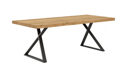 Esstisch Clifton - LB ca. 220x100 cm, Zerreiche massiv