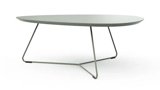 Couchtisch Fano - LBH ca. 87x78x33 cm, Fenix, Olivgrün