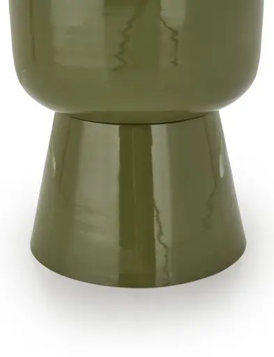 Beistelltisch - Ø/H ca. 34x44 cm, Grün