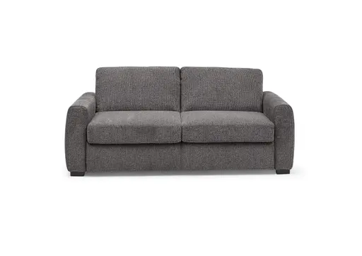 Schlafsofa MYLES - Stoff, Anthrazit