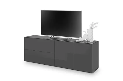 Lowboard - B ca. 181 cm, Anthrazit