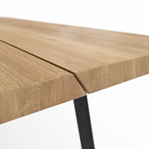 Esstisch Talara Lina - LB. ca. 180x90cm, Wildeiche Natur