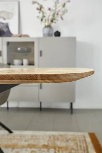 Esstisch Dinner - ausziehbar, LB ca. 180x100 cm, Eiche massiv