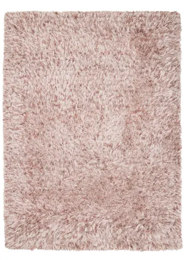 Hochflor-Teppich - LB ca. 230x160 cm, Rosé