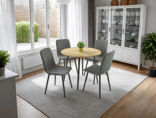 Stuhl - Microfaser, Anthrazit