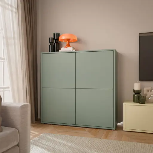 Kommode FAID- B ca. 124 cm, Salbei