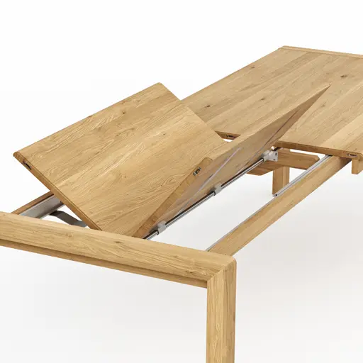 Esstisch Middleton - ausziehbar, LB ca. 160x95 cm, Asteiche massiv