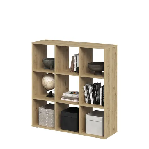 Regal- B ca. 104 cm, Eiche Dekor