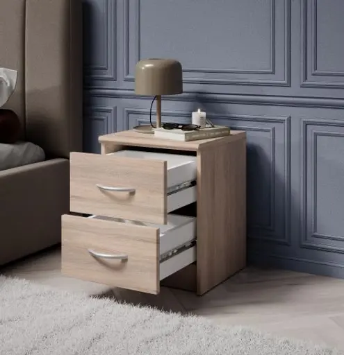 Kommode - B ca. 38 cm, Sonoma Eiche Nachbildung