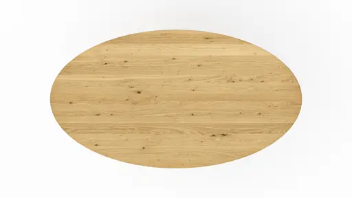 Esstisch Phoenix - LB ca. 200x110 cm, Eiche massiv, oval