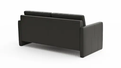 Sofa Arima - 2,5-Sitzer, Leder, Anthrazit