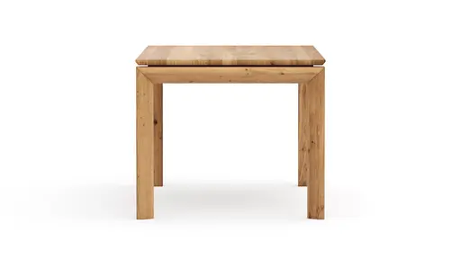 Esstisch Farmingdale - ausziehbar, Platte mit schräger Kante, LB ca. 180x90 cm, Eiche massiv, geölt