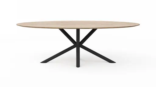 Esstisch Phoenix - LB ca. 240x110cm, Eiche, eco snow lackiert