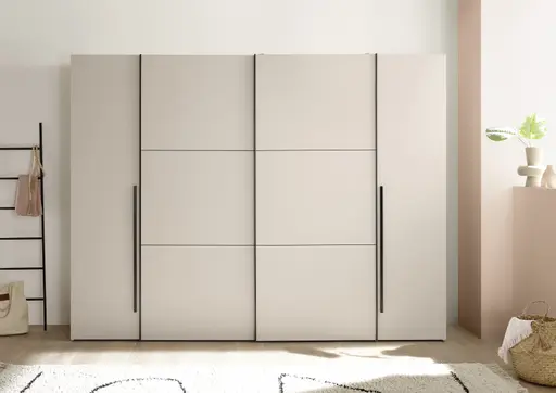 Schwebetürenschrank- B ca. 267 cm, Kashmir