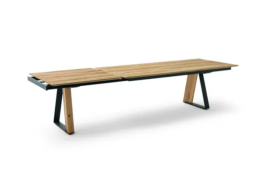 Esstisch - ausziehbar, LB ca. 220x100 cm, Eiche Furnier