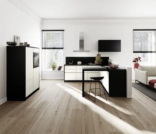 U-Küche 51.210 CO 2 524, weiß