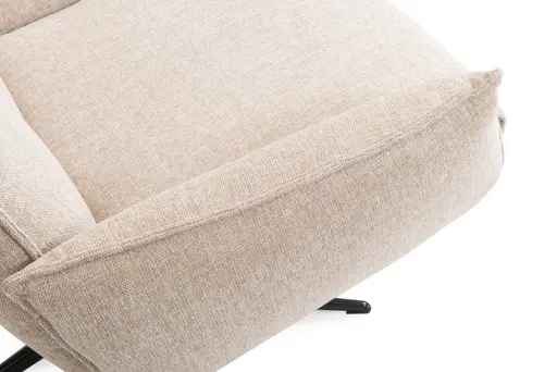 Sessel - Relaxfunktion, Stoff, Beige