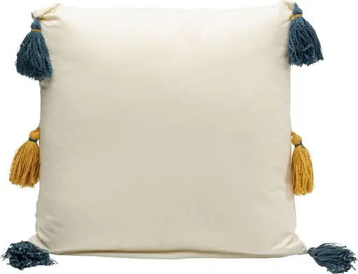 Deko-Kissen, LB ca. 50x50 cm, Beige