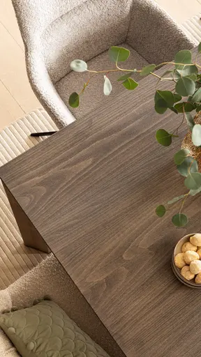 Esstisch Saratoga - ausziehbar, LB ca. 180x95 cm, Buche massiv, silbergrau geölt