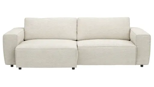 Sofa Lilaia - 1,5-Sitzer XL Tief mit 1,5-Sitzer XL, Stoff, Creme