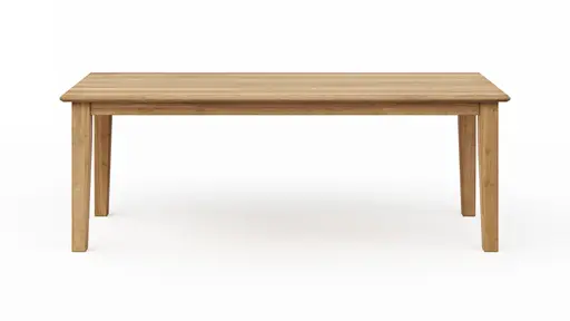 Esstisch Louisiana - LB ca. 220x100 cm, Wildeiche teilmassiv, geölt