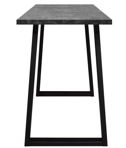 Bartresentisch - LB ca. 120x70 cm, Graphit, Schwarz