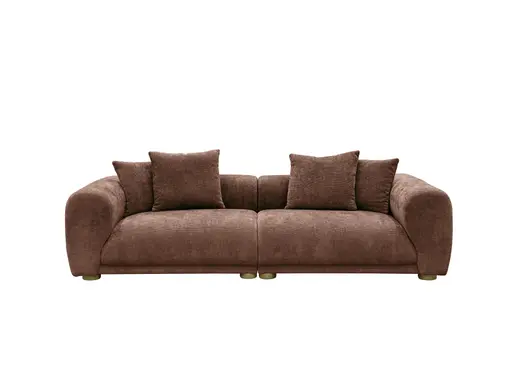 Megasofa - 2-Sitzer, Stoff,Rost