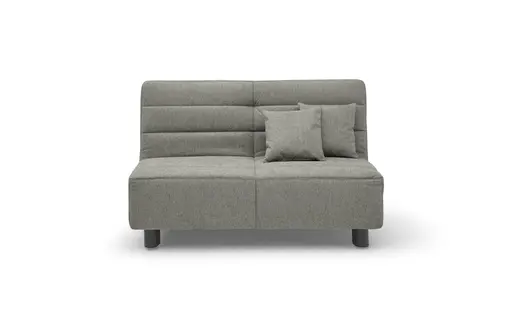 Funktionssofa EASY Optik D - 2-Sitzer, 140 cm inkl. Schlaffunktion, Stoff, Grün