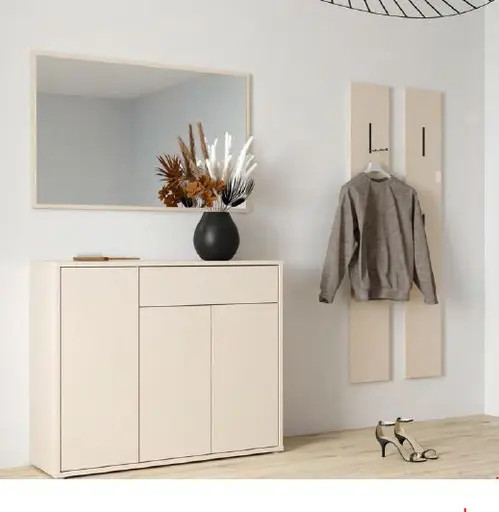 Schuhschrank FAID- Sand