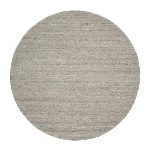 Teppich -  Ø ca. 150cm, Grau-Mix
