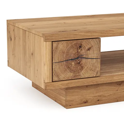 Couchtisch Hartford - BHT ca. 115x45x65 cm, Eiche massiv