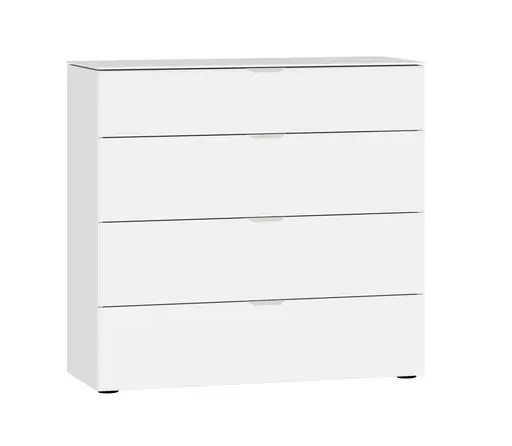 Kommode JOIN IT- Glas, Weiß, Matt, Weiß