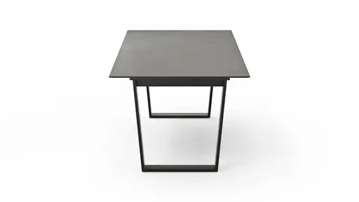 Esstisch Dinner - LB ca. 200x95 cm, Kunststoff, Grau