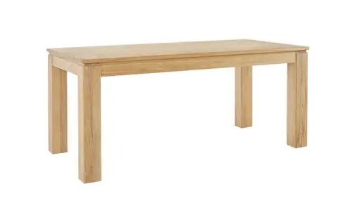 Esstisch Faro 6.0 - LB. ca. 176x86 cm, Tisch verlängerbar, Kernbuche massiv, geölt