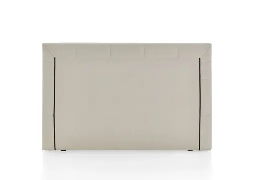 Polsterbett - Liegefläche ca. 180x200 cm, Stoff, Creme