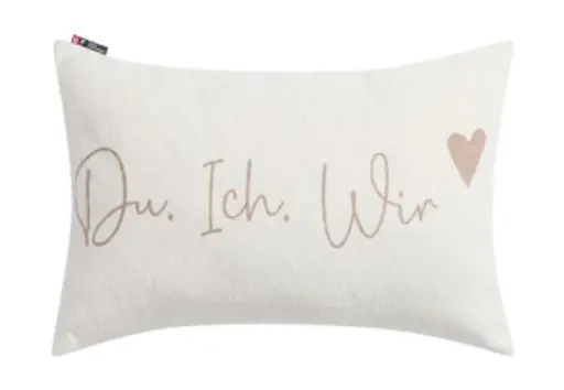 Kissenhülle - Rohweiß, BL ca. 60x40 cm