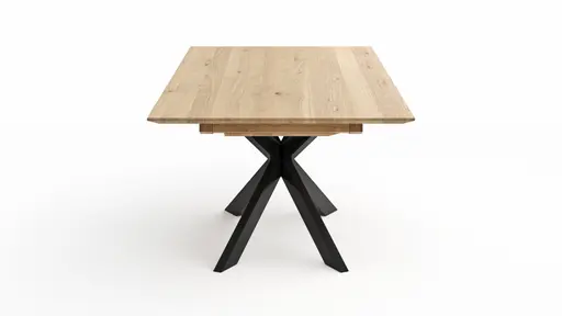 Esstisch Talara Lola - ausziehbar, LB ca. 220x100 cm, Wildeiche Bianco