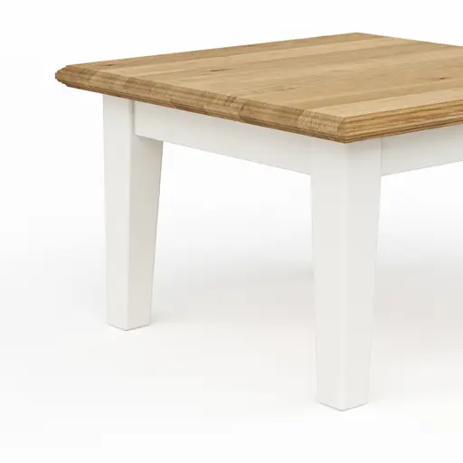 Beistelltisch Louisiana - LBH ca. 70x70x45 cm, Weiß