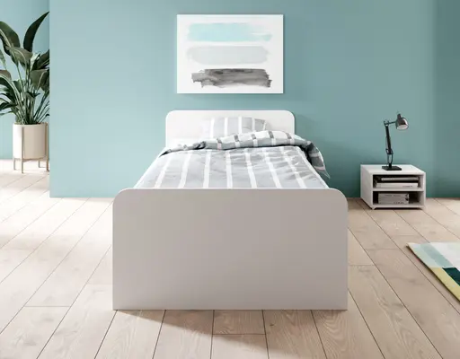 Kojenbett - Liegefläche ca. 90x200 cm, Weiß