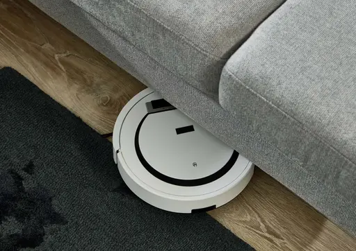 Wohnlandschaft - Longchair links mit 2,5-Sitzer und Ecke rechts, Sitztiefe verstellbar, Stoff, Grau