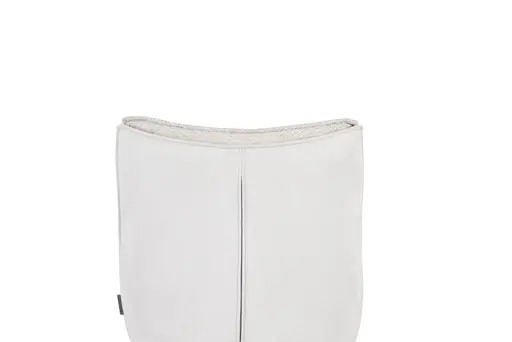 Stuhl MANDY - drehbar, Stoff, Silbergrau