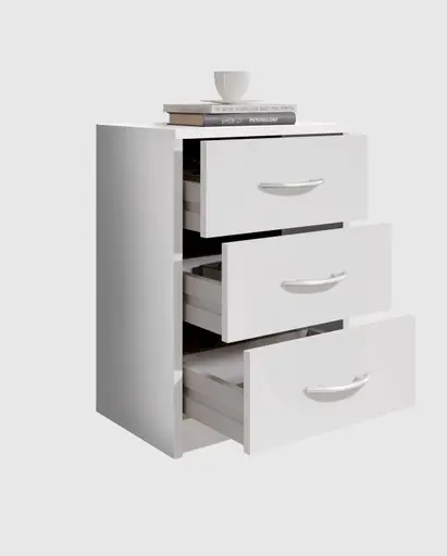 Nachtkommode - Weiß