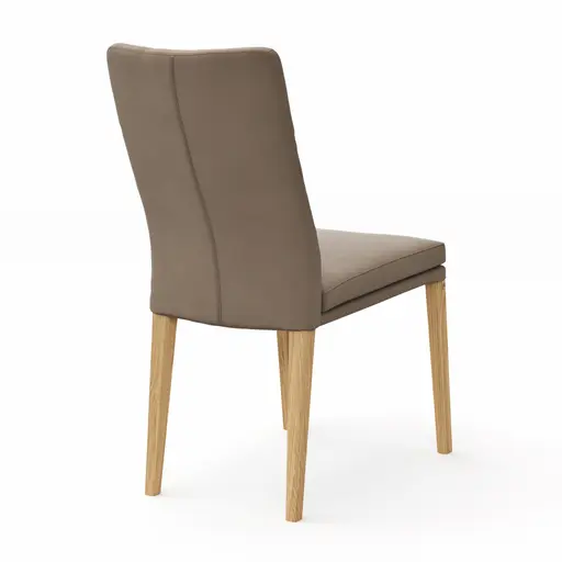 Stuhl Tuma - Leder, Kitt